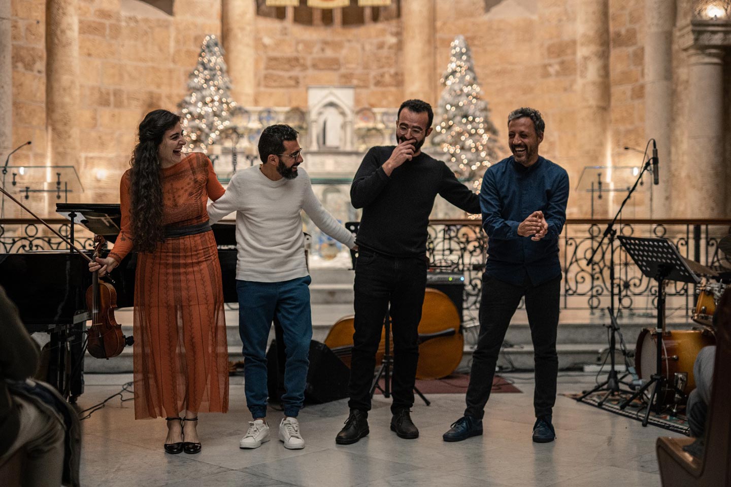 In Concert: Layale Chaker, Tarek Yamani, Khaled Yassine and Makram Abou El Hosn.