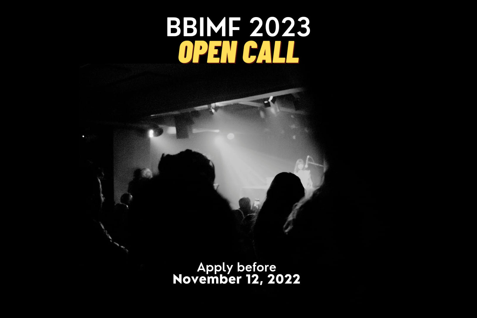 Open call: BBIMF 2023