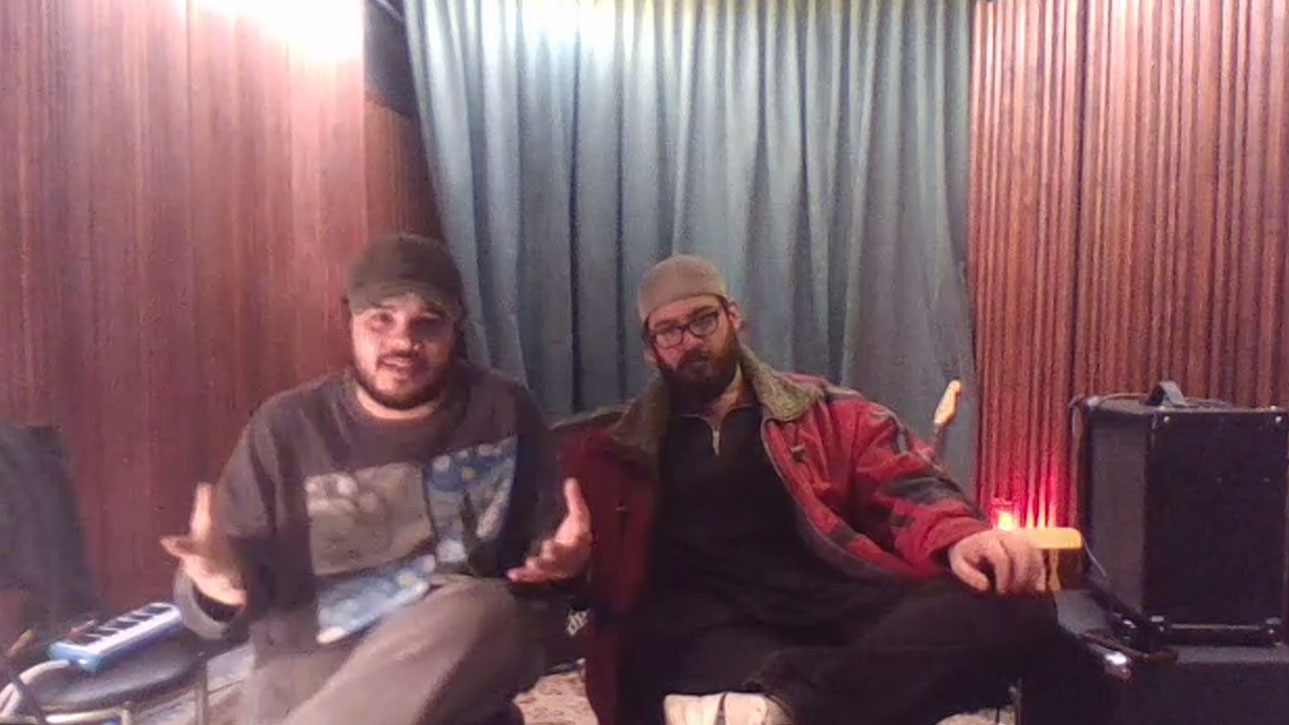 Bilel and Aladhamy on Zoom